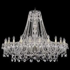 Подвесная люстра bohemia ivele crystal 1411 1411-24-460-g